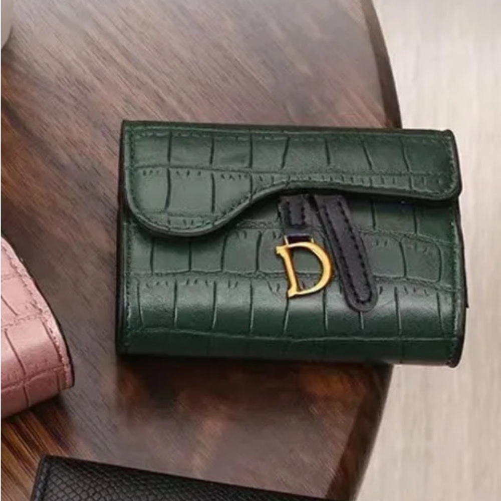 Elegant Green - Luxury Card Holder ( Short Walet ) - Picture 8 of 14